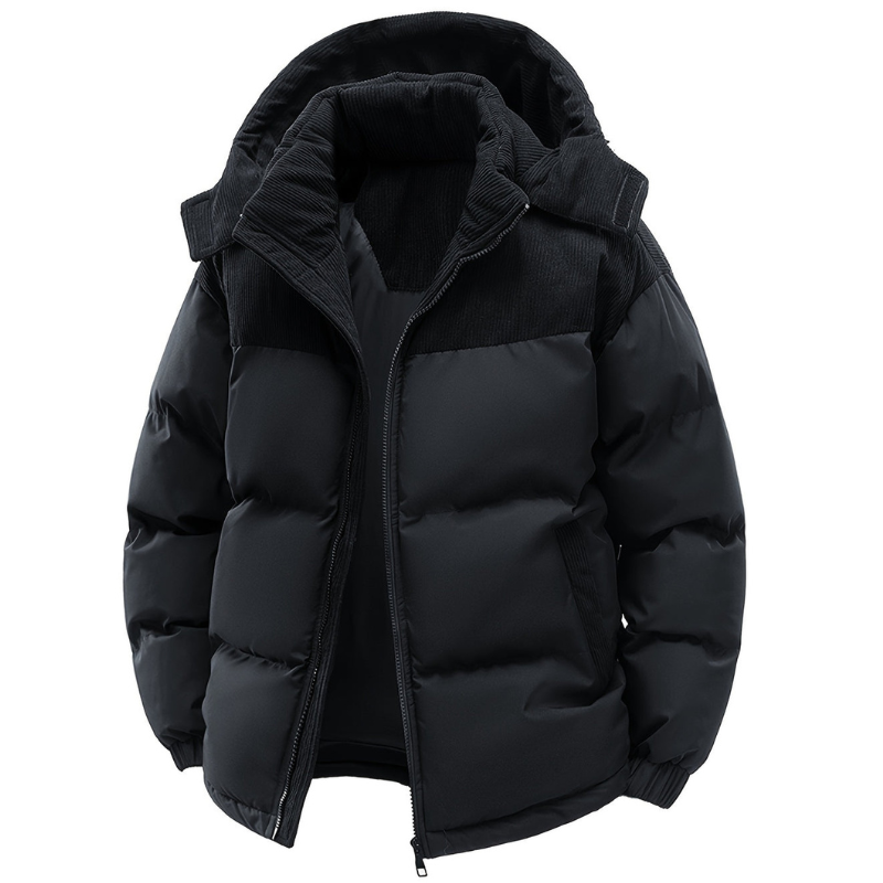 Mens Winter Jackets | Waterproof Jacket with Hood | Warm Fit