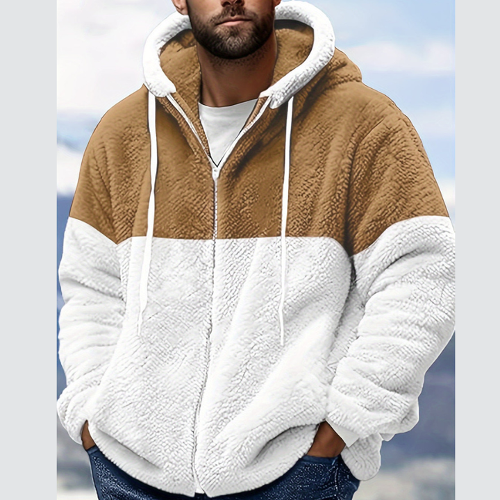 Men's Hoodies | Warm Fluffy Jacket | Winter Mens Clothing