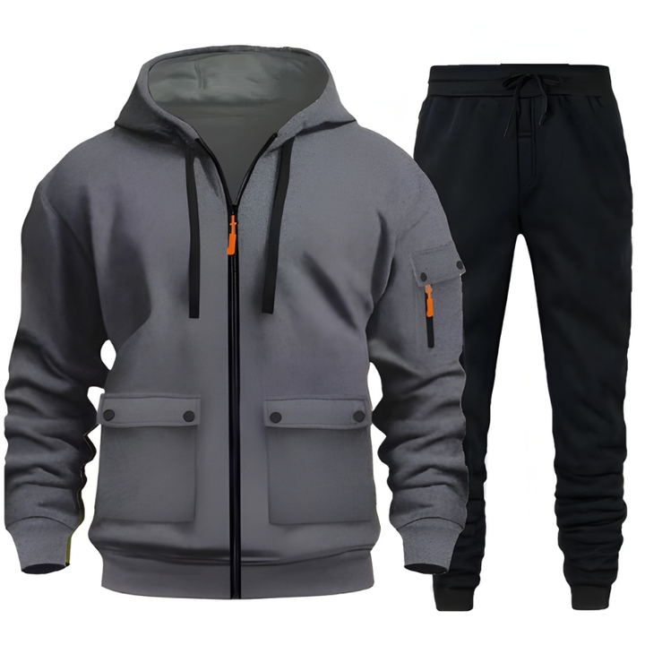 Mens Tracksuits | Zip Up Hoodie & Joggers | Stylish Mens Clothing