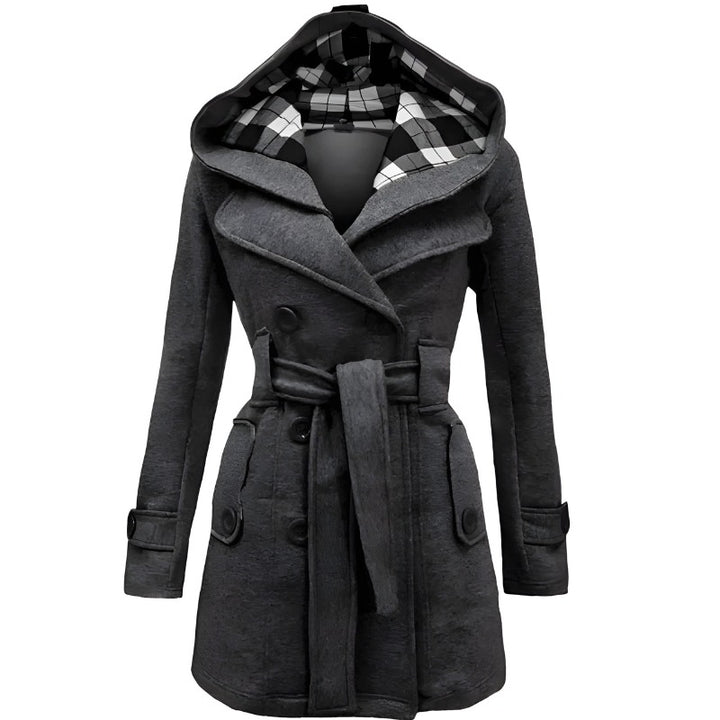 Women’s Jackets | Long Hooded Trench | Casual Winter Clothing