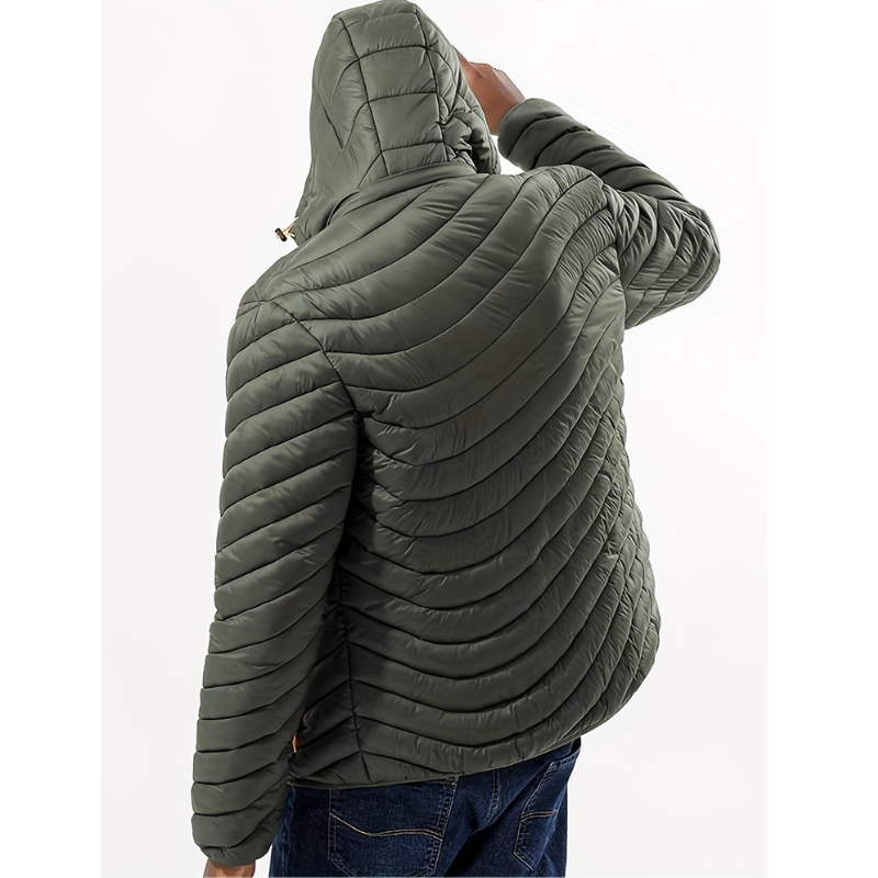 Mens Winter Jackets | Lightweight Hooded Puffer | Puffer Coat Style