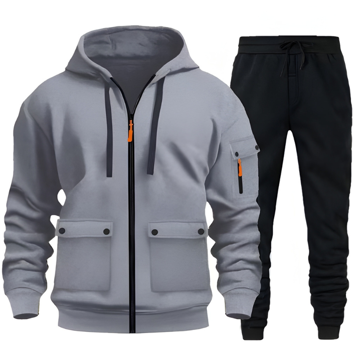 Mens Tracksuits | Zip Up Hoodie & Joggers | Stylish Mens Clothing