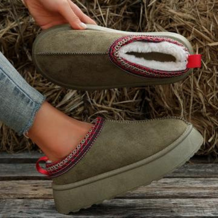 Women’s Boots | Platform Ankle Snow Boots | Cozy Winter Shoes