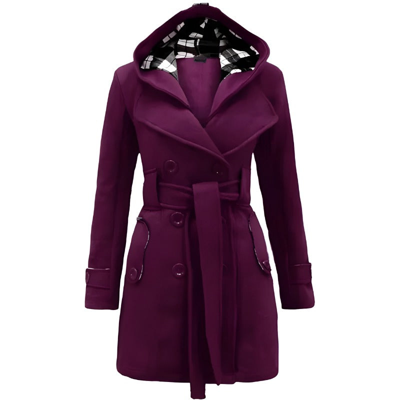 Women’s Jackets | Long Hooded Trench | Casual Winter Clothing