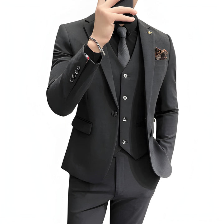 Men's Set | Elegant Three Piece Suit | Formal Mens Clothing