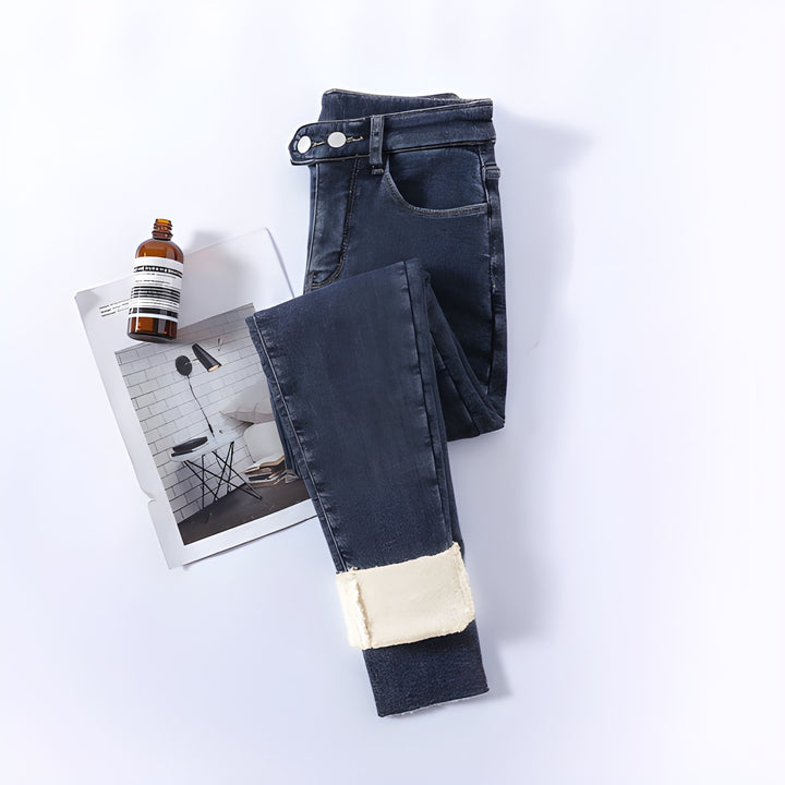 Women’s Thermal Pants | Warm Plush Lining | Stretch & Machine-Washable | Cotton