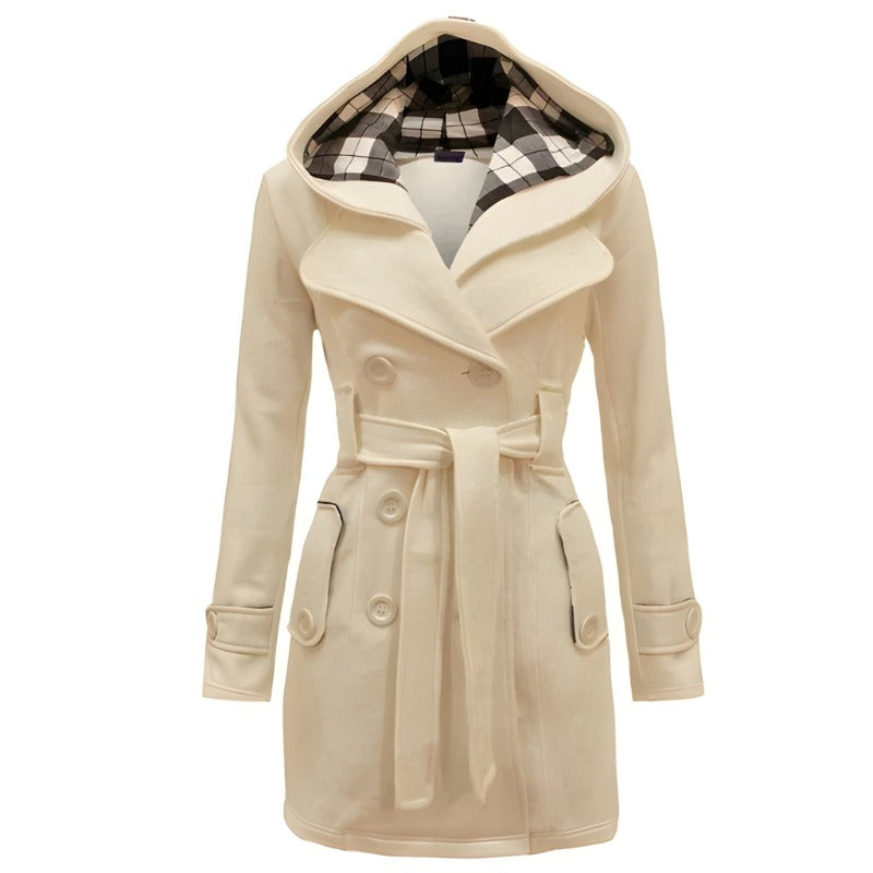 Women’s Jackets | Long Hooded Trench | Casual Winter Clothing