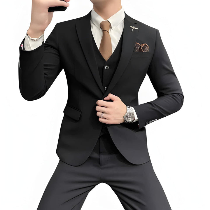Men's Set | Elegant Three Piece Suit | Formal Mens Clothing