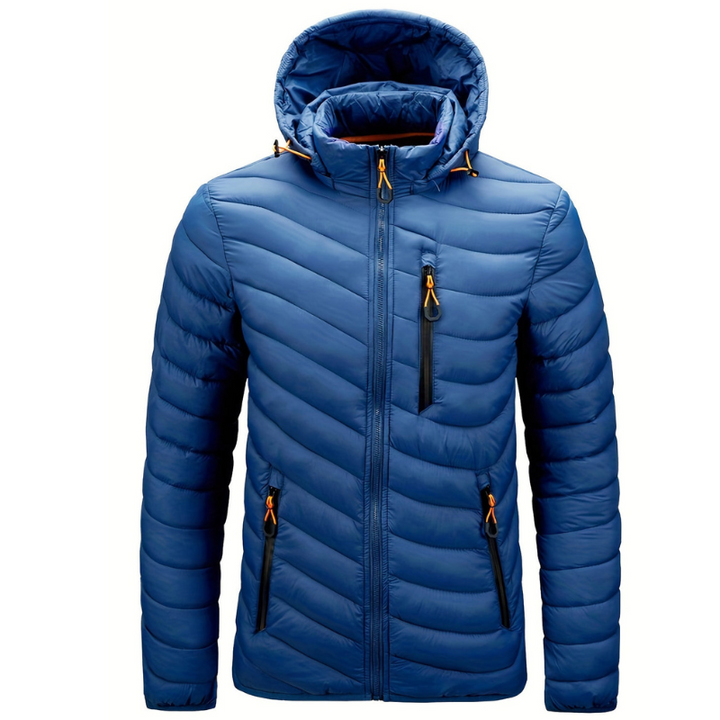 Mens Winter Jackets | Lightweight Hooded Puffer | Puffer Coat Style