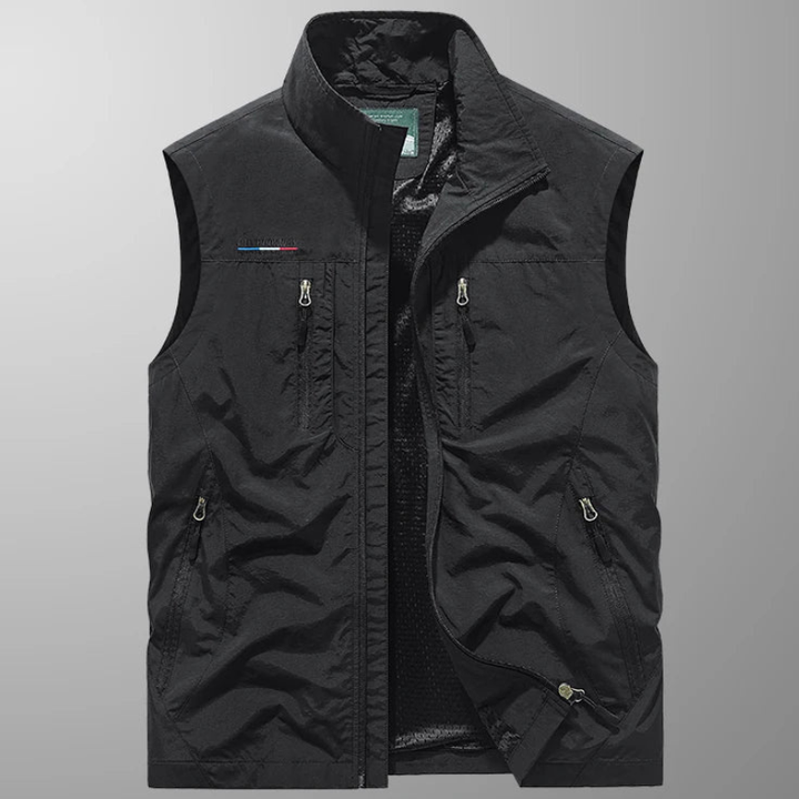 Mens Vest | Outdoor Utility Pocket Design | Practical Mens Clothing