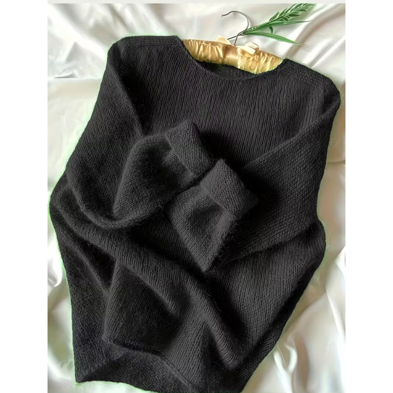 Women’s Jumpers | Lightweight Sweater | Round Neck Casual Top