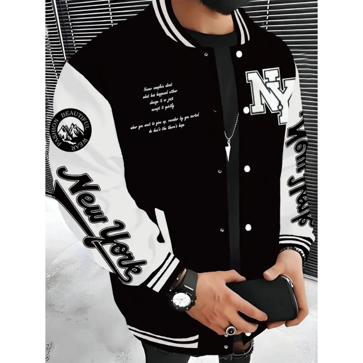 Mens Winter Jackets | Varsity Streetwear Design | Classic Mens Clothing