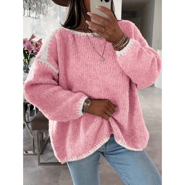 Women’s Jumper | Round Neck Sweater | Winter Autumn Clothing