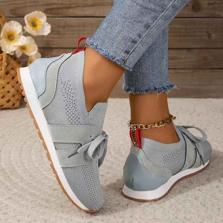 Women’s Trainers | Lightweight Knitted Sneakers | Slip-On Shoes