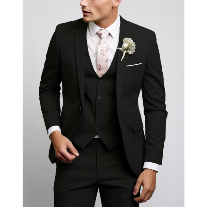 Men’s 3-Piece Suit | Slim Fit Design | Wedding Look | Mens Clothing