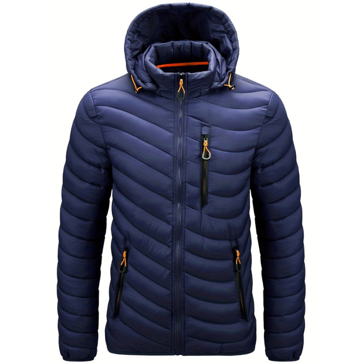 Mens Winter Jackets | Lightweight Hooded Puffer | Puffer Coat Style