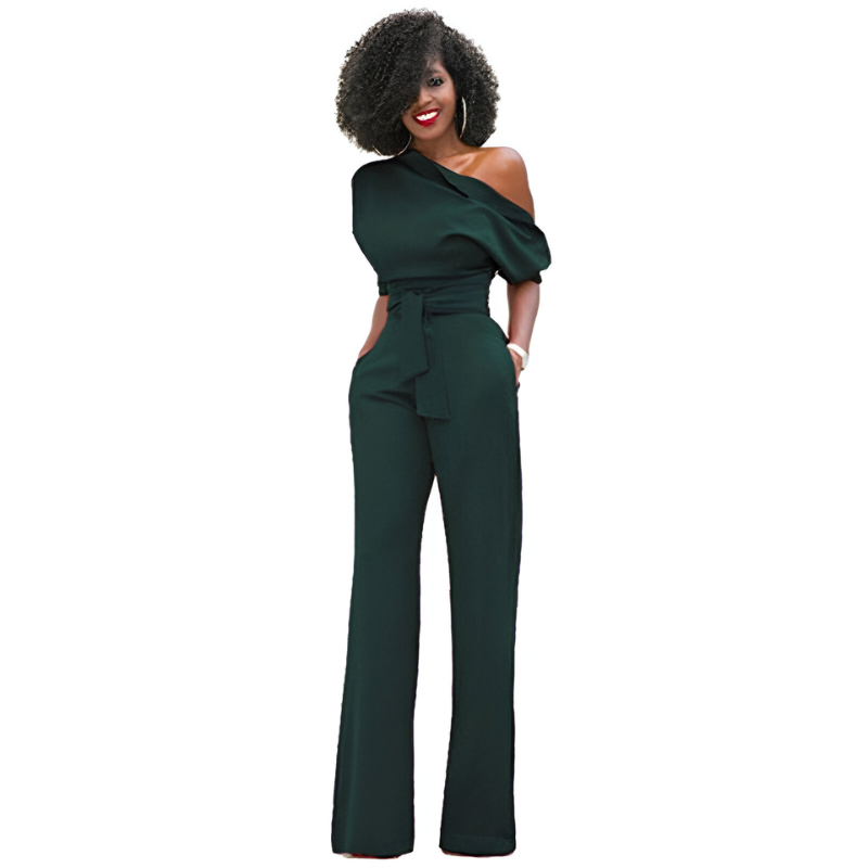Women’s Jumpsuit | Asymmetric Formal Clothing | Evening Style Dresses