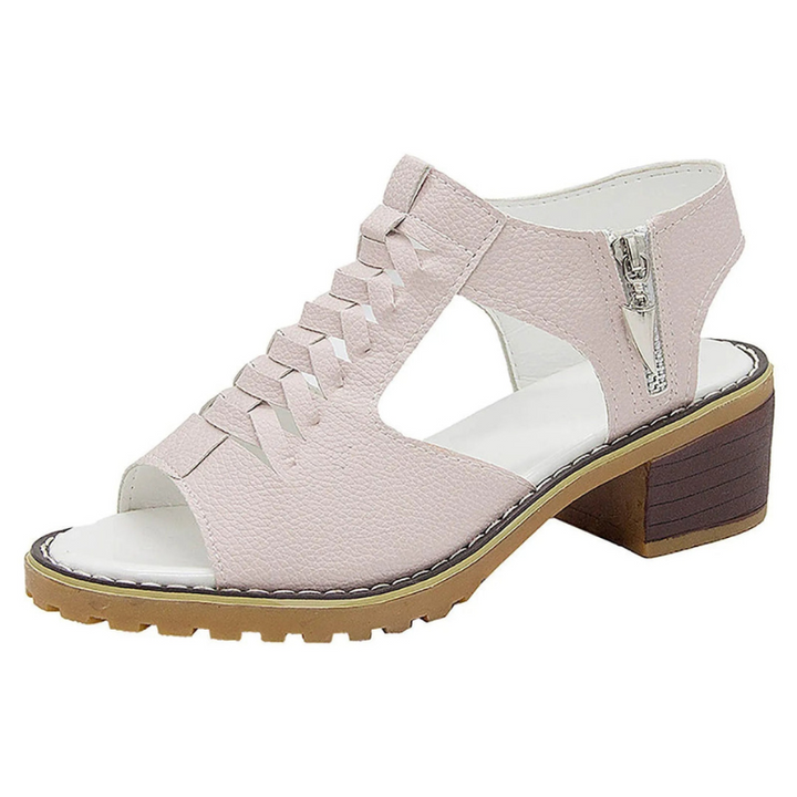 Women’s Shoes | Square Chunky Heel | Open Toe Wedge