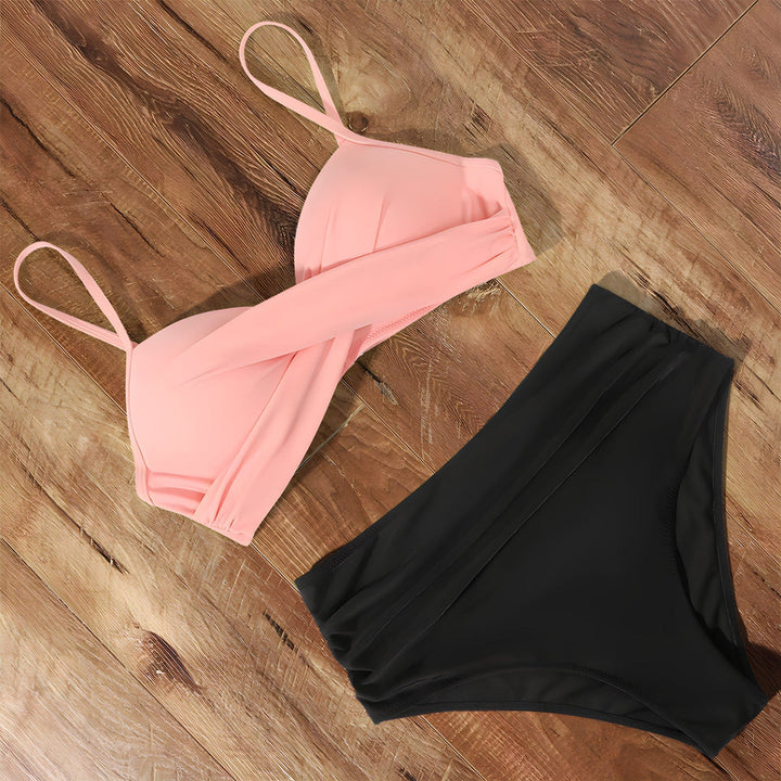 Bikini set for women | High waist & Push Up | Thin straps & Backless | Two-piece swimsuit