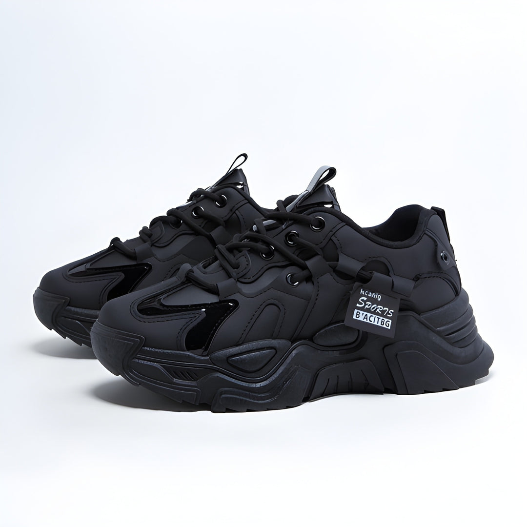 Women’s Chunky Dad Sneakers | Extra Comfortable & Trendy | Thick Sole Design | PU Mesh