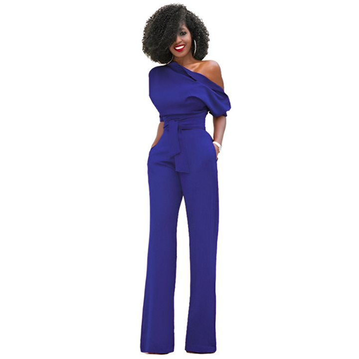 Women’s Jumpsuit | Asymmetric Formal Clothing | Evening Style Dresses