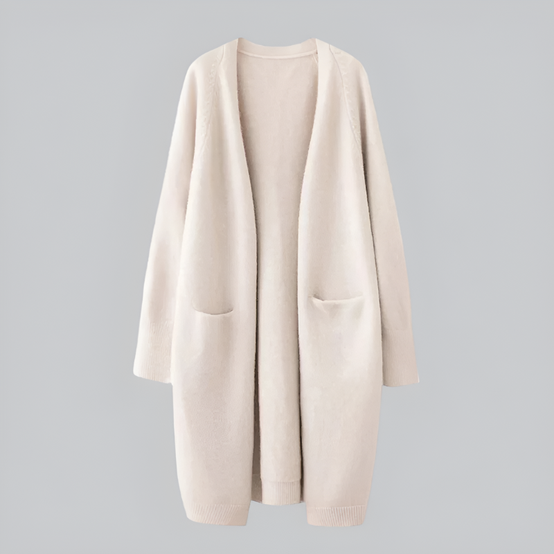 Women’s Cardigan | Casual Clothing | Long Open-Front Knit