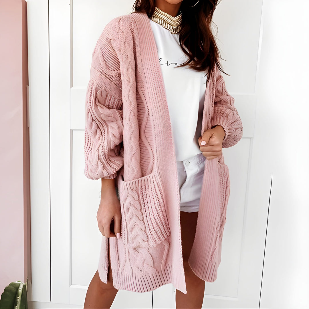 Women’s Cardigan | Knitted Long Sweater | Warm and cosy