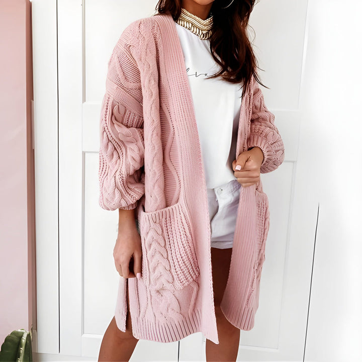 Women’s Cardigan | Knitted Long Sweater | Warm and cosy