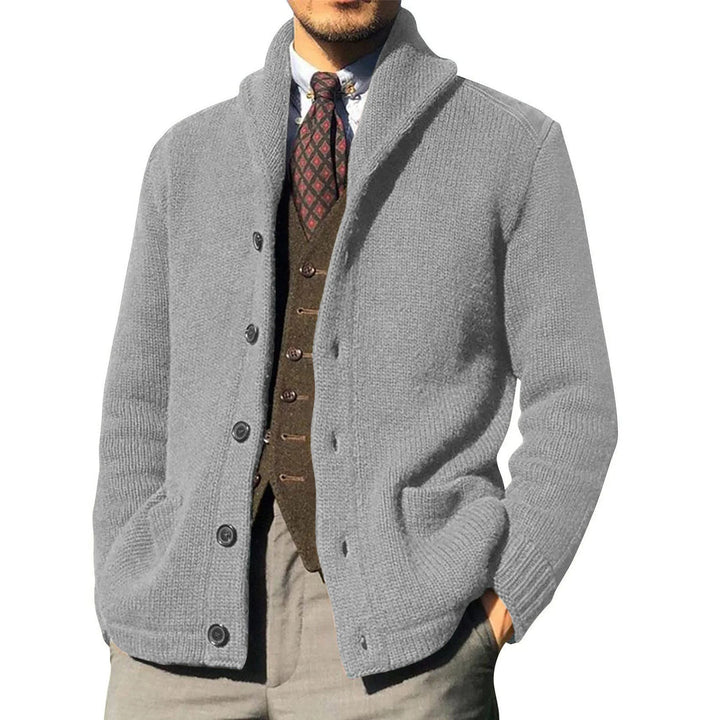 Men's Cardigan | Knit Button Design | Casual Mens Clothing