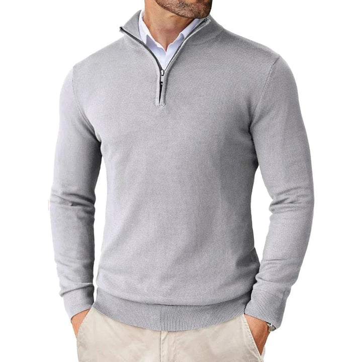Mens Sweatshirt | Classic Half Zip Sweater  | Comfortale Mens Clothing