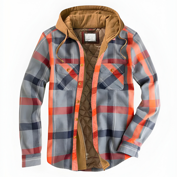 Men’s Winter Jackets | Plaid Bomber Jacket | Casual Style
