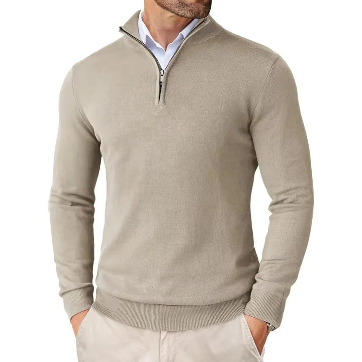 Mens Sweatshirt | Classic Half Zip Sweater  | Comfortale Mens Clothing