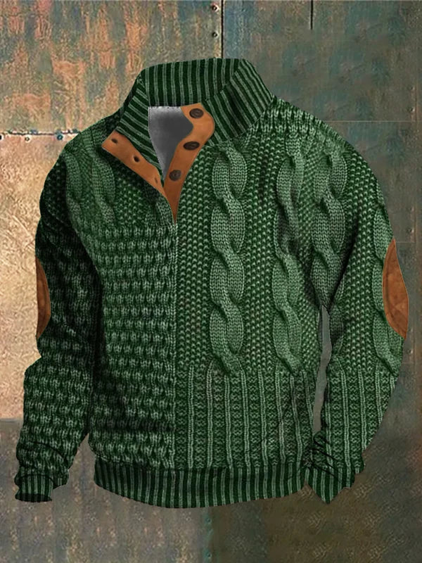 Men’s Jumper | Warm Knitted Pullover | Cozy Mens Clothing