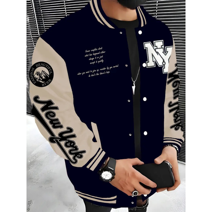 Mens Winter Jackets | Varsity Streetwear Design | Classic Mens Clothing