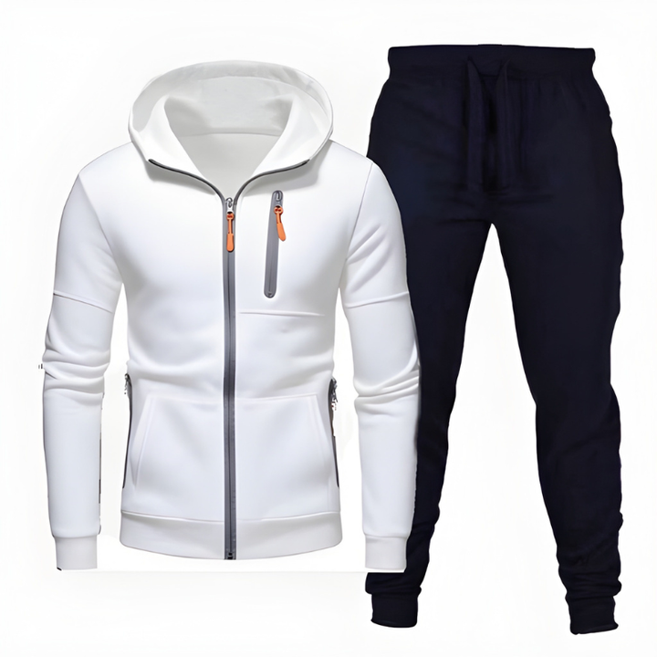 Men’s Tracksuit | Slim Fit | With Hood Zip | Winter