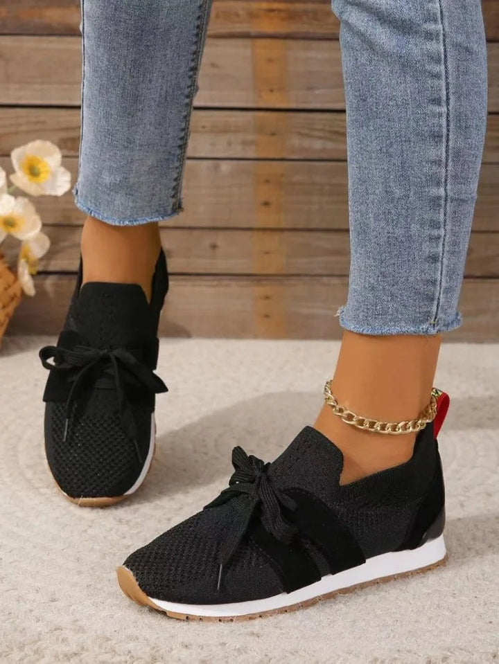 Women’s Trainers | Lightweight Knitted Sneakers | Slip-On Shoes