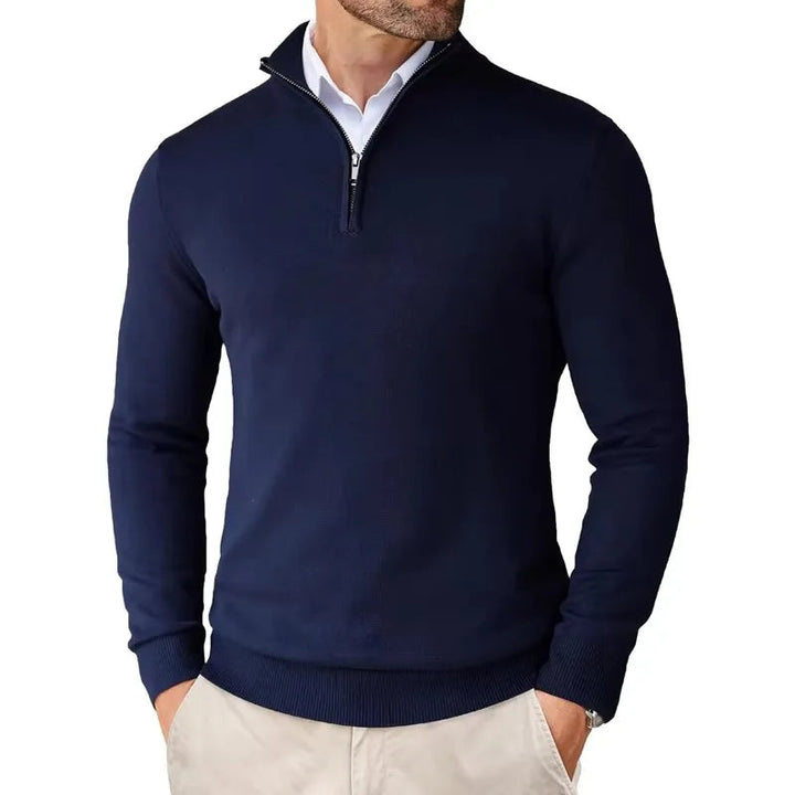 Mens Sweatshirt | Classic Half Zip Sweater  | Comfortale Mens Clothing