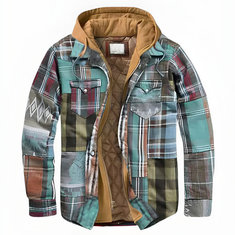 Men’s Winter Jackets | Plaid Bomber Jacket | Casual Style