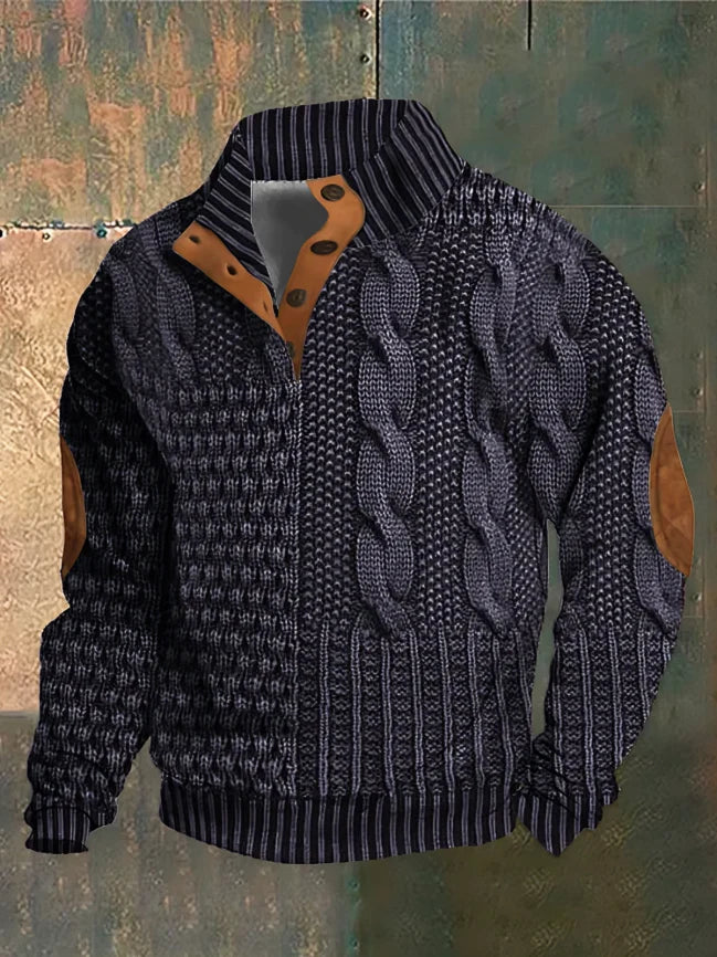 Men’s Jumper | Warm Knitted Pullover | Cozy Mens Clothing