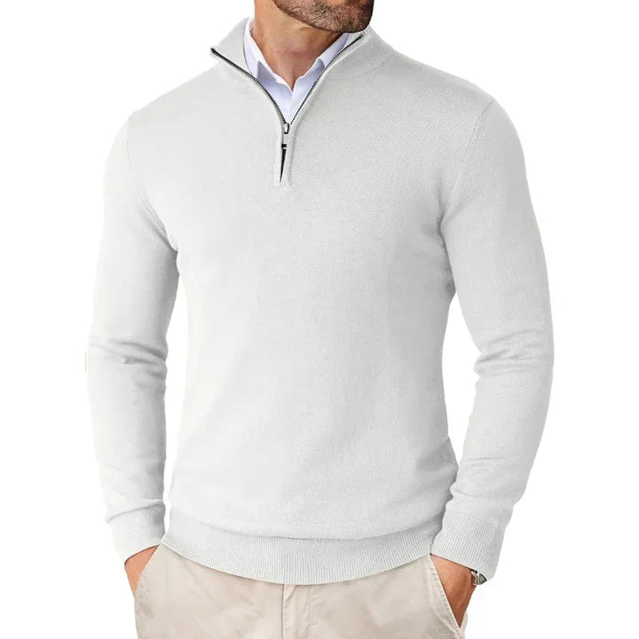Mens Sweatshirt | Classic Half Zip Sweater  | Comfortale Mens Clothing