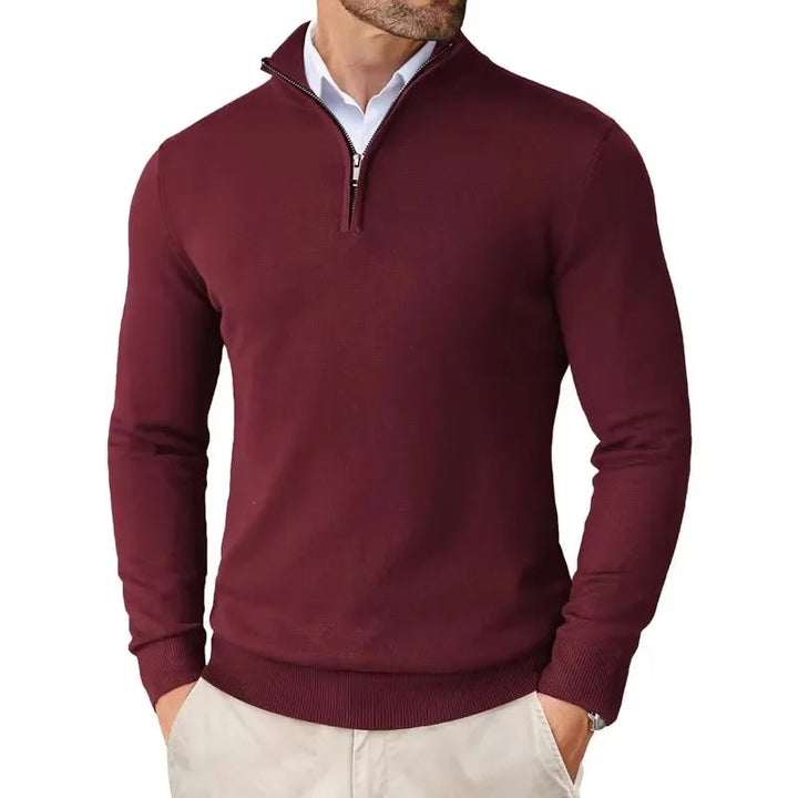 Mens Sweatshirt | Classic Half Zip Sweater  | Comfortale Mens Clothing