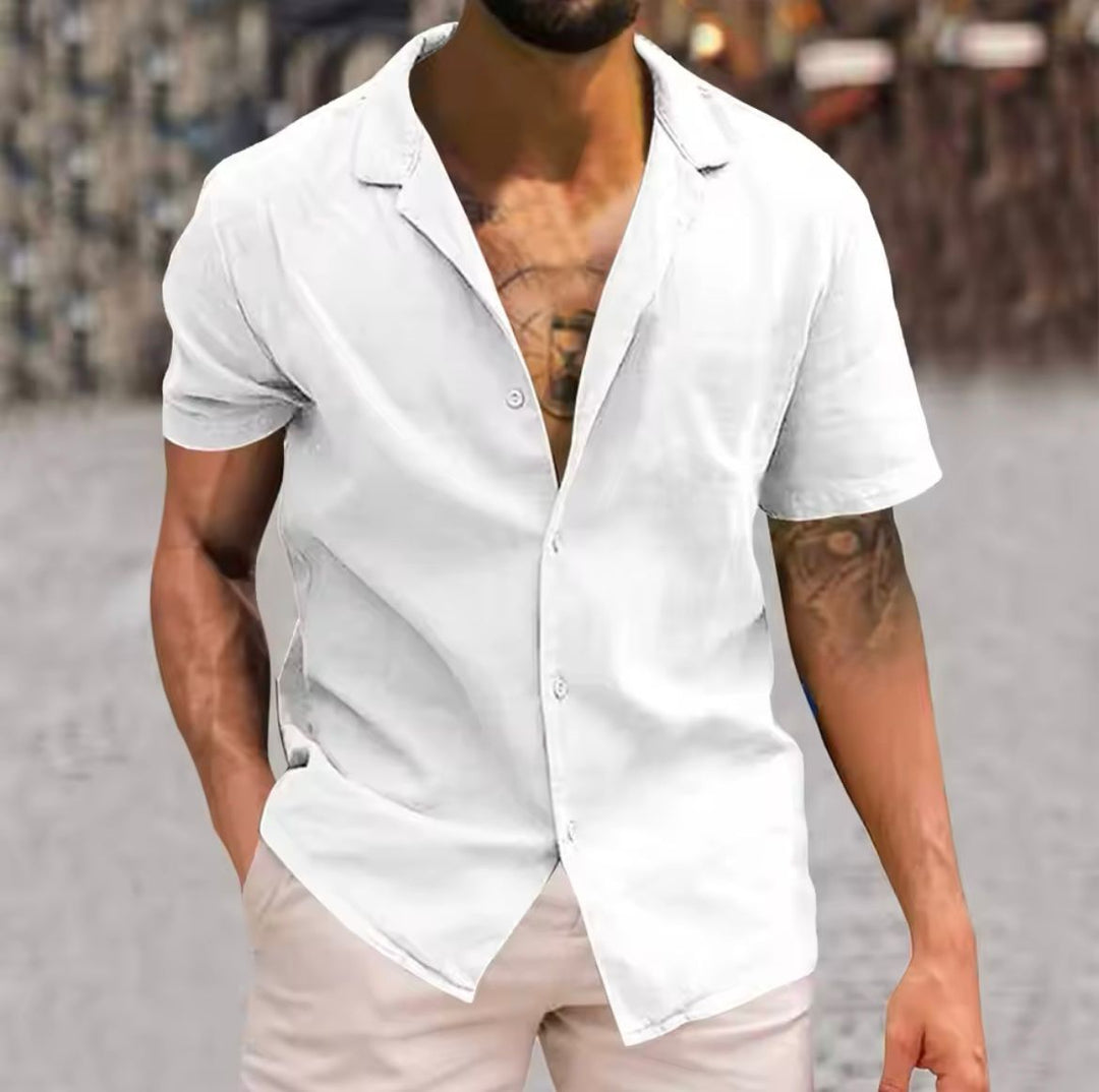 Men's Summer Shirt | Short Sleeves | Stylish Look | Comfortable Fit