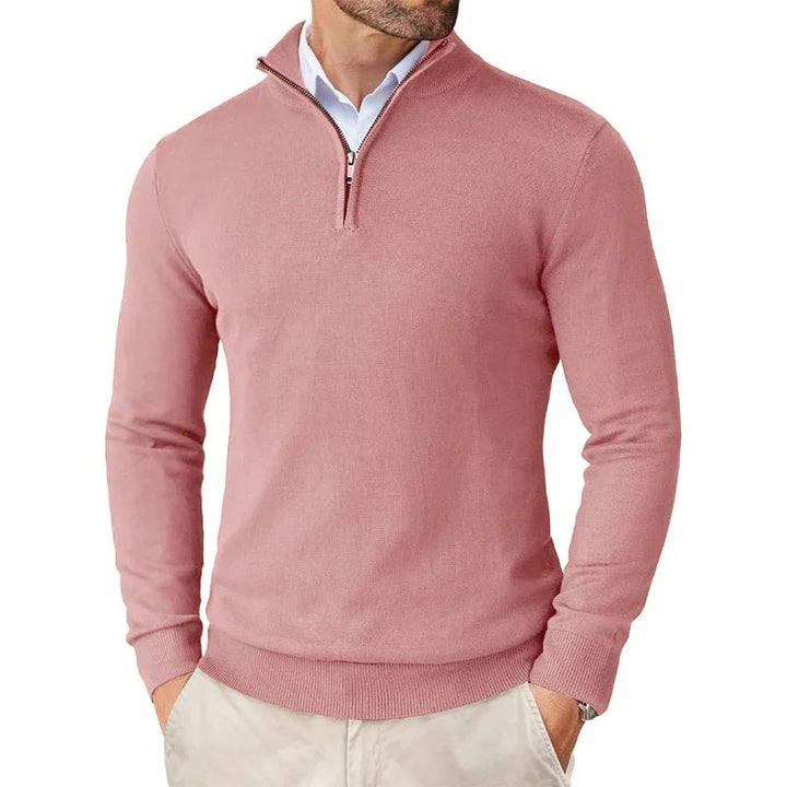 Mens Sweatshirt | Classic Half Zip Sweater  | Comfortale Mens Clothing