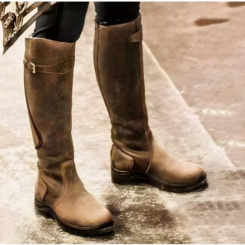 Women’s Shoes | Knee High Boots | Long Stylish Zip Design