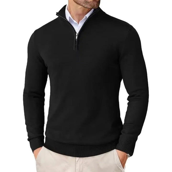 Mens Sweatshirt | Classic Half Zip Sweater  | Comfortale Mens Clothing