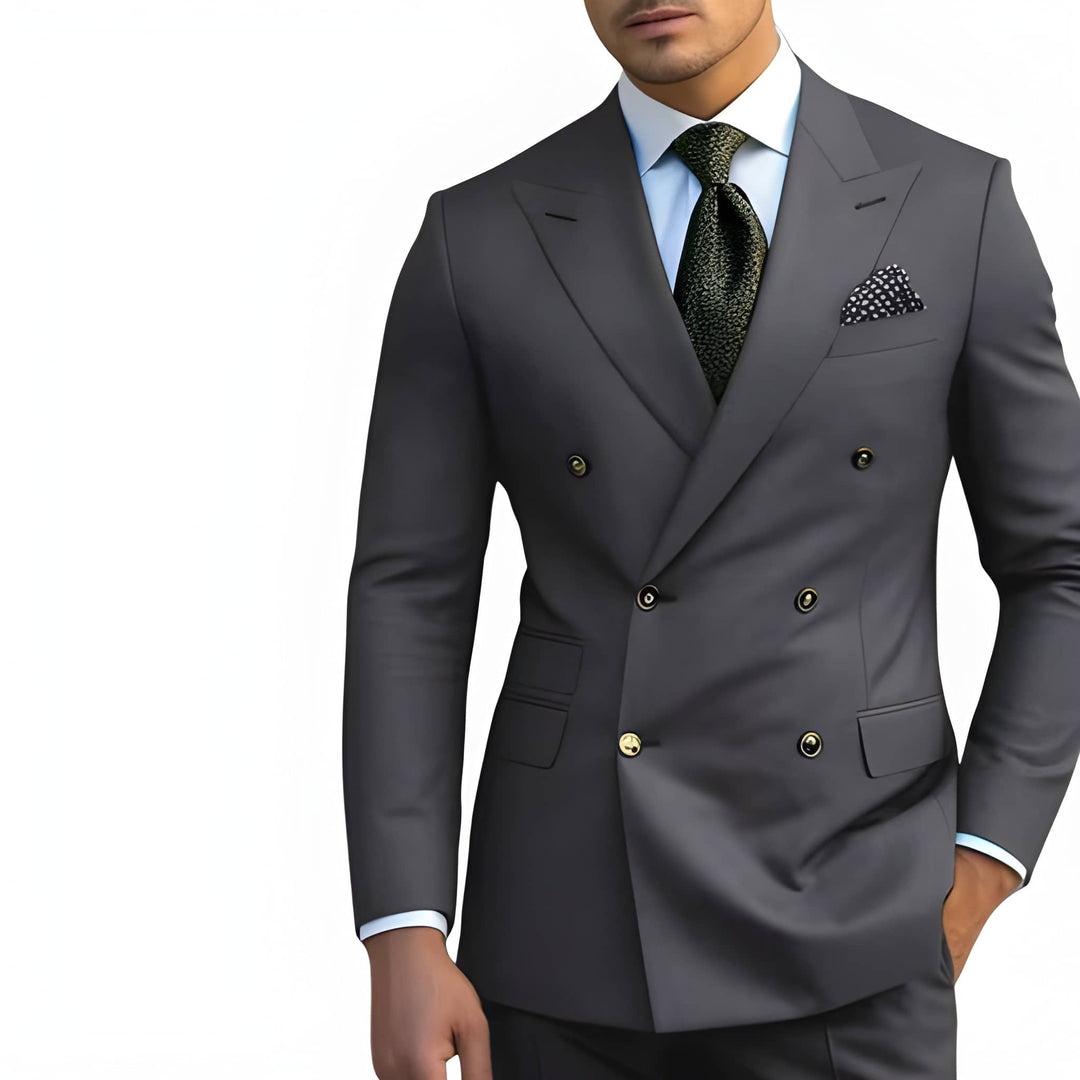 Men's Set | Double Breasted Tailored | Formal Mens Clothing