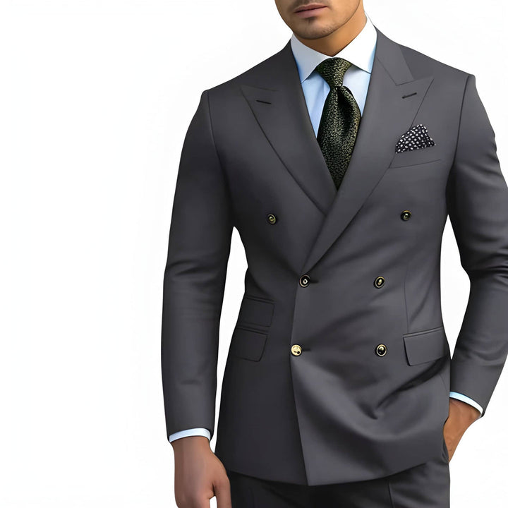Men's Set | Double Breasted Tailored | Formal Mens Clothing
