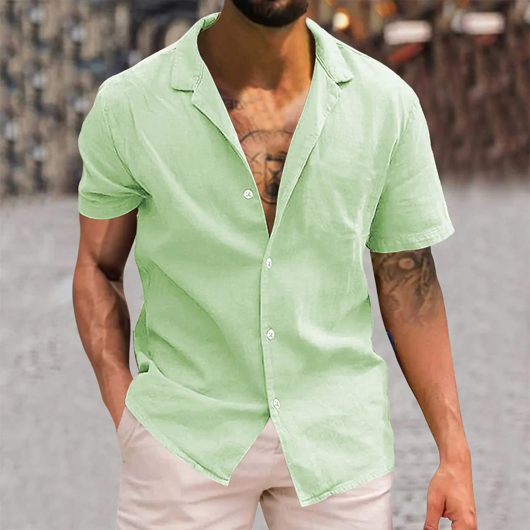 Men's Summer Shirt | Short Sleeves | Stylish Look | Comfortable Fit
