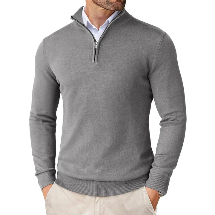 Mens Sweatshirt | Classic Half Zip Sweater  | Comfortale Mens Clothing