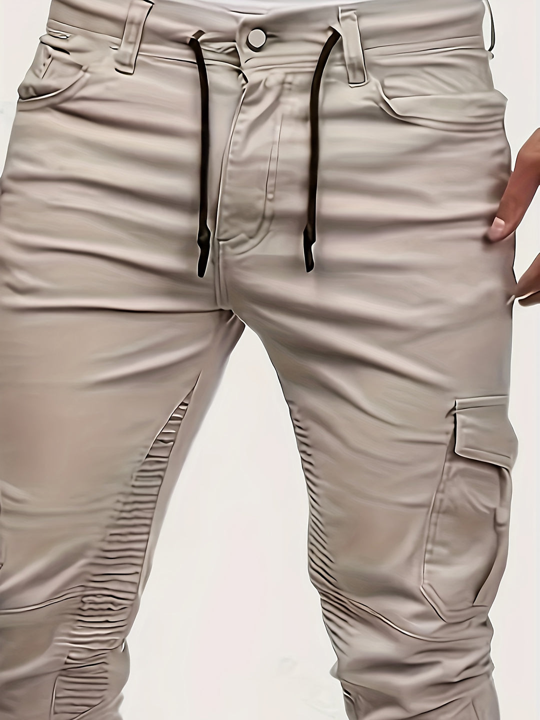 Men's Jogger Jeans | Lightweight Denim | Sporty Design with Drawstring